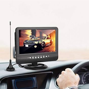 Amazon | ポータブル テレビ -9.5 インチ広視野角ポータブル
